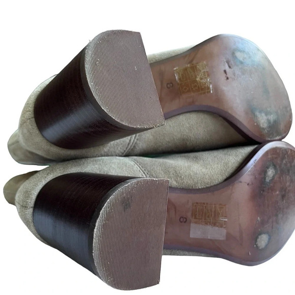 Madewell The Laura Chelsea Boot in Tan Suede Size 8 - Picture 10 of 10